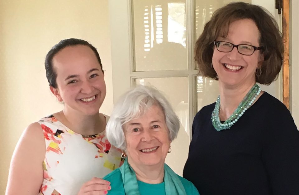 Photo of Terri Bone and her daughter and granddaughter